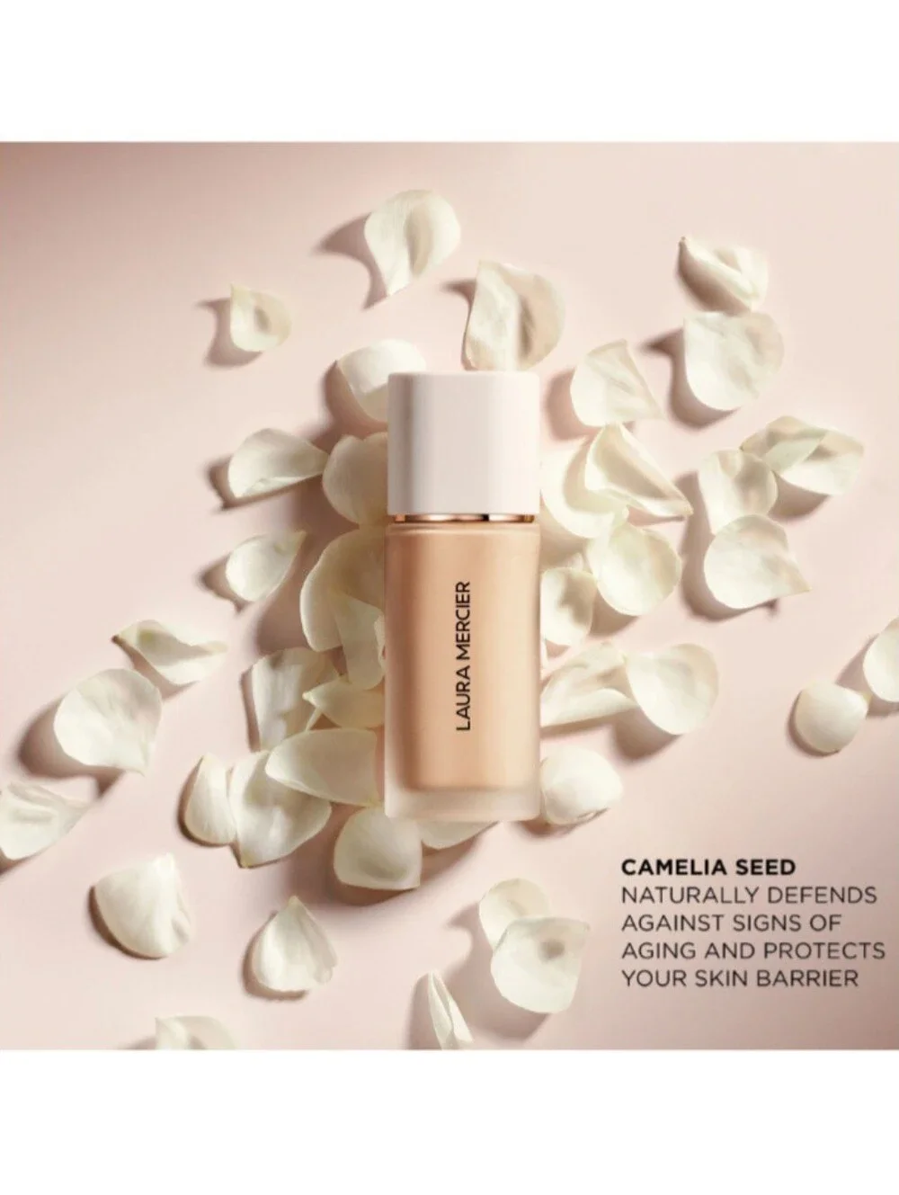 LAURA MERCIER Real Flawless Weightless  Perfecting Foundation 2W1 Macadamia